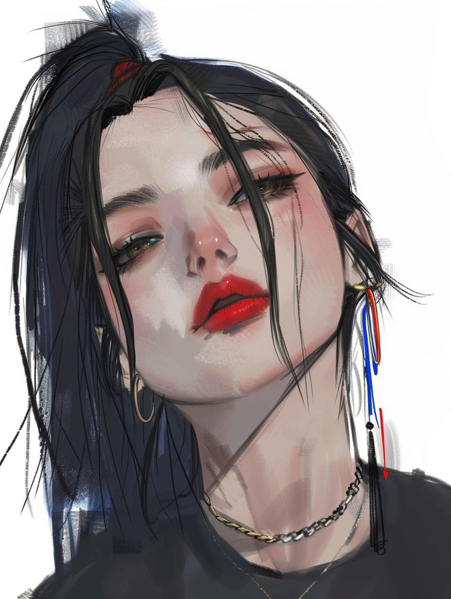 Modern Ethereal Digital Portraiture - Image 1