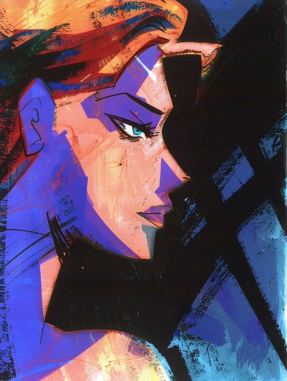 Neon Cyberpunk Noir Vision - Image 4