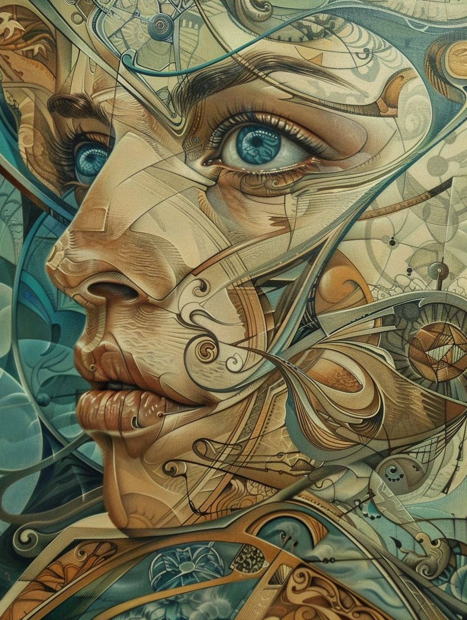 Cybernetic Soul in Golden Circuitry - Image 4