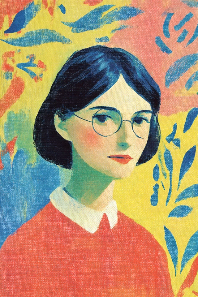 Vibrant Canvas Muse - Image 1