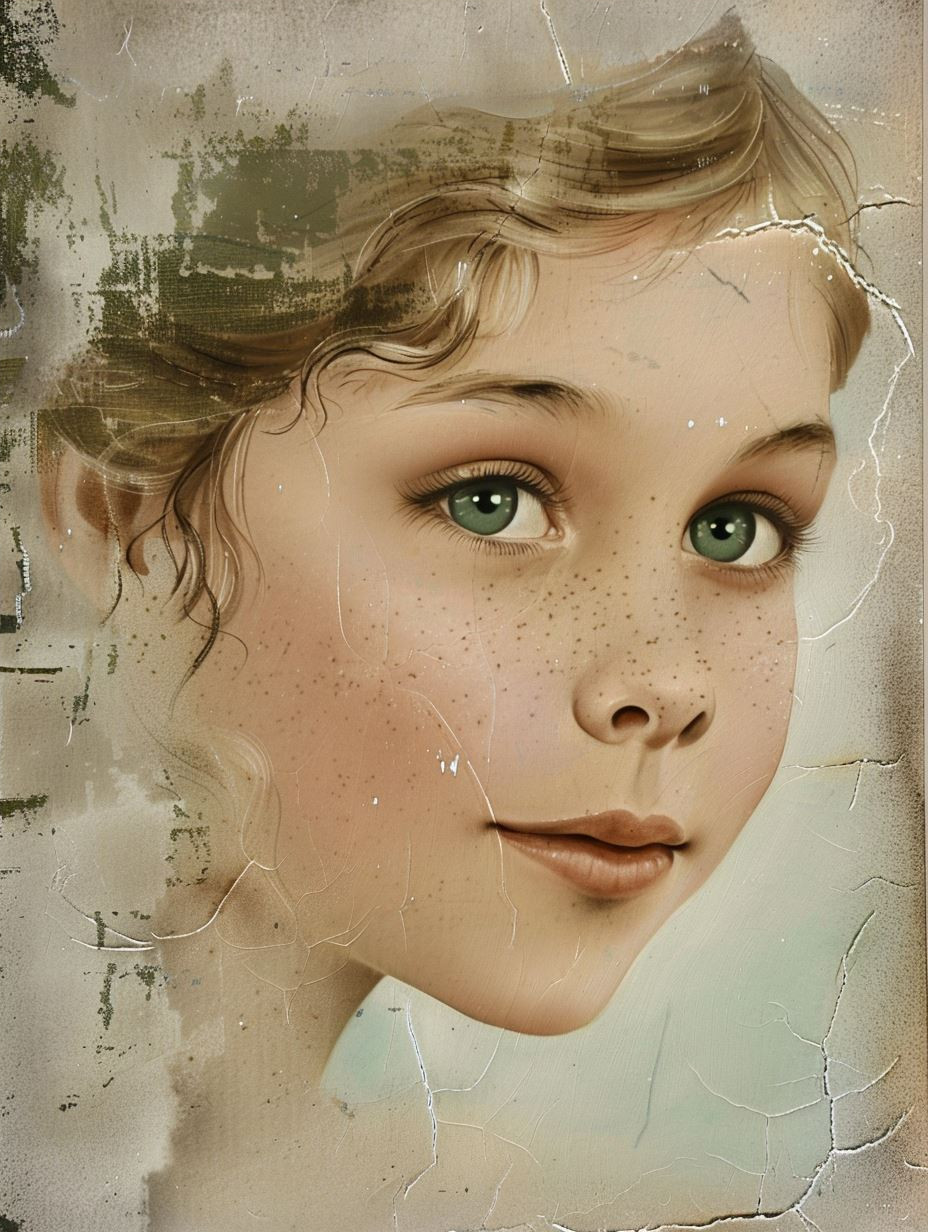 Ethereal Vintage Portrait Studies - Image 4