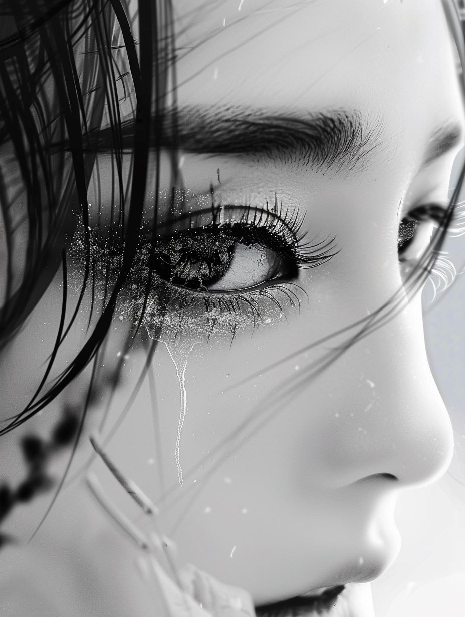 Ethereal Shadows in Monochrome - Image 4