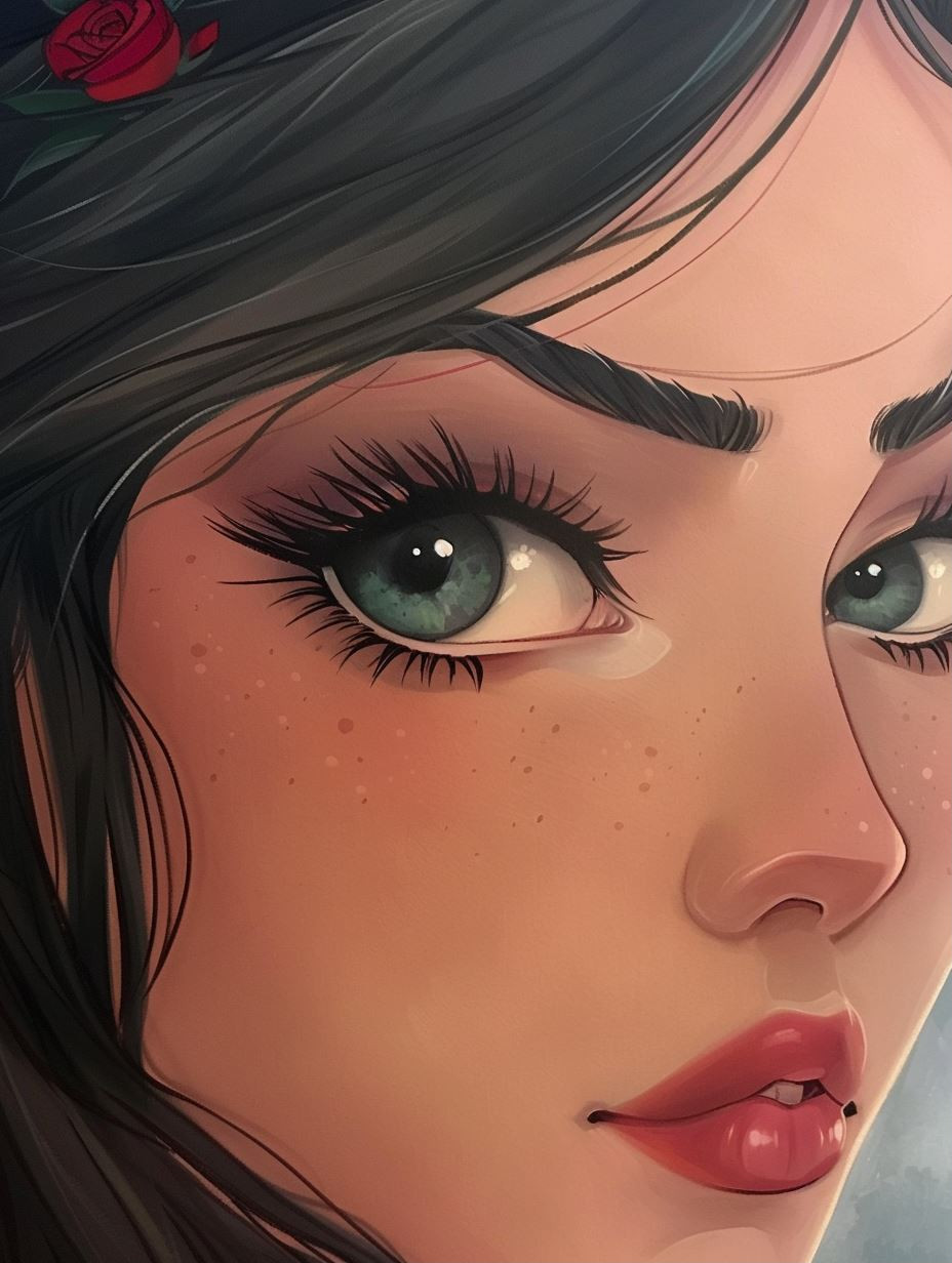 Velvet Rose Gaze