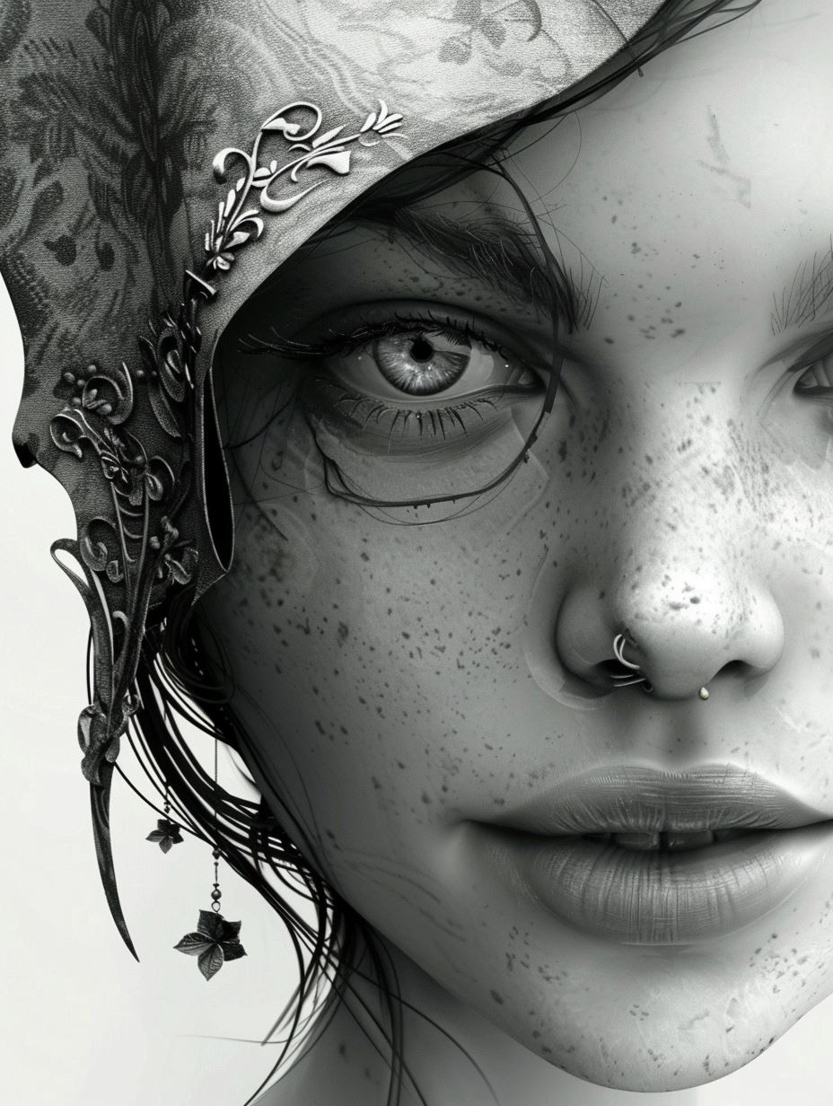 Ethereal Visions of Freckled Beauty - Image 3