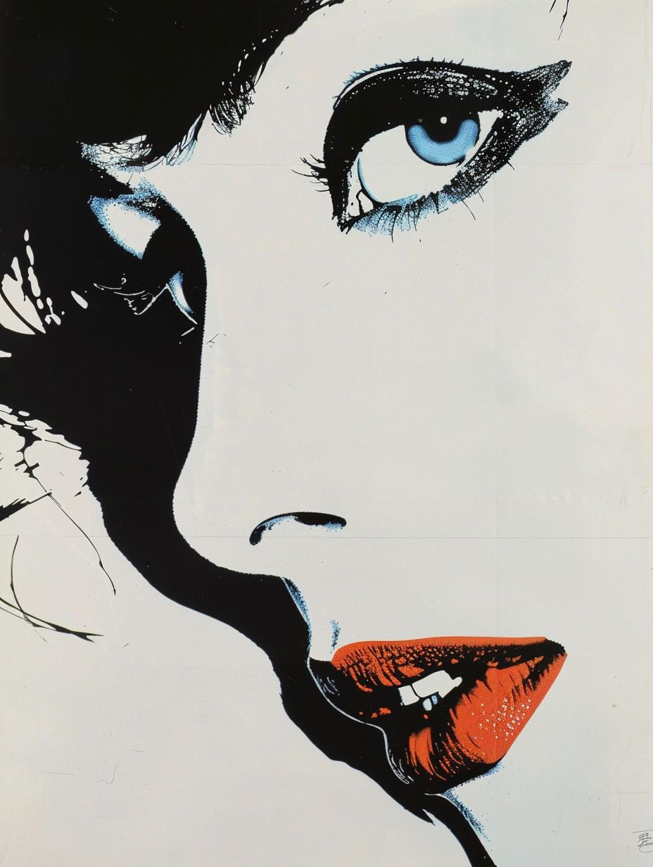 Noir Pop Art Glamour