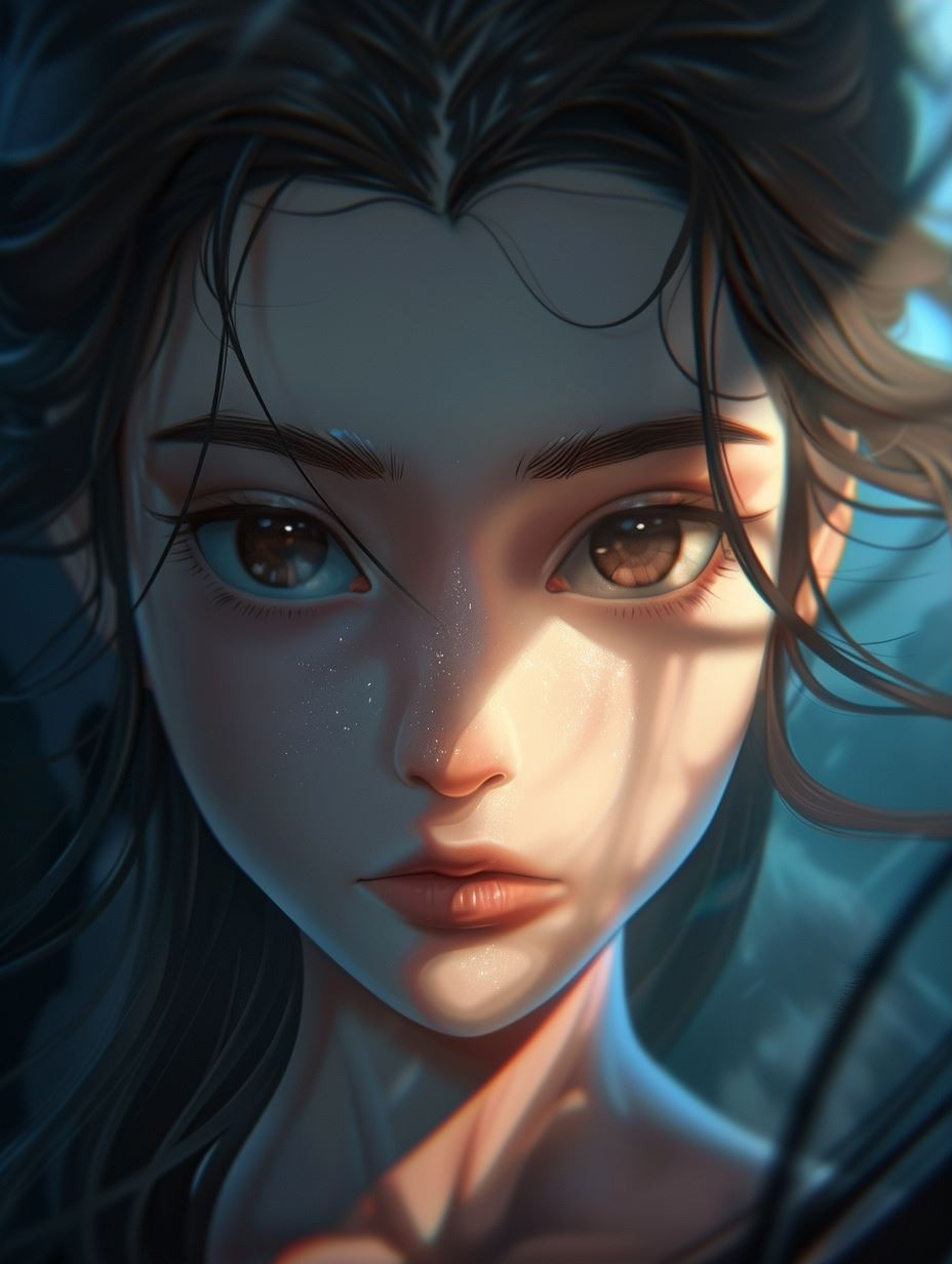 Ethereal Portraits of Somber Grace - Image 3