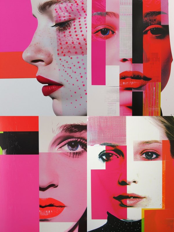 Pop Art Polka Portrait