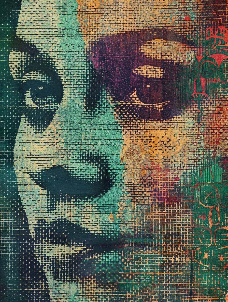 Abstract Mosaic Muse - Image 3