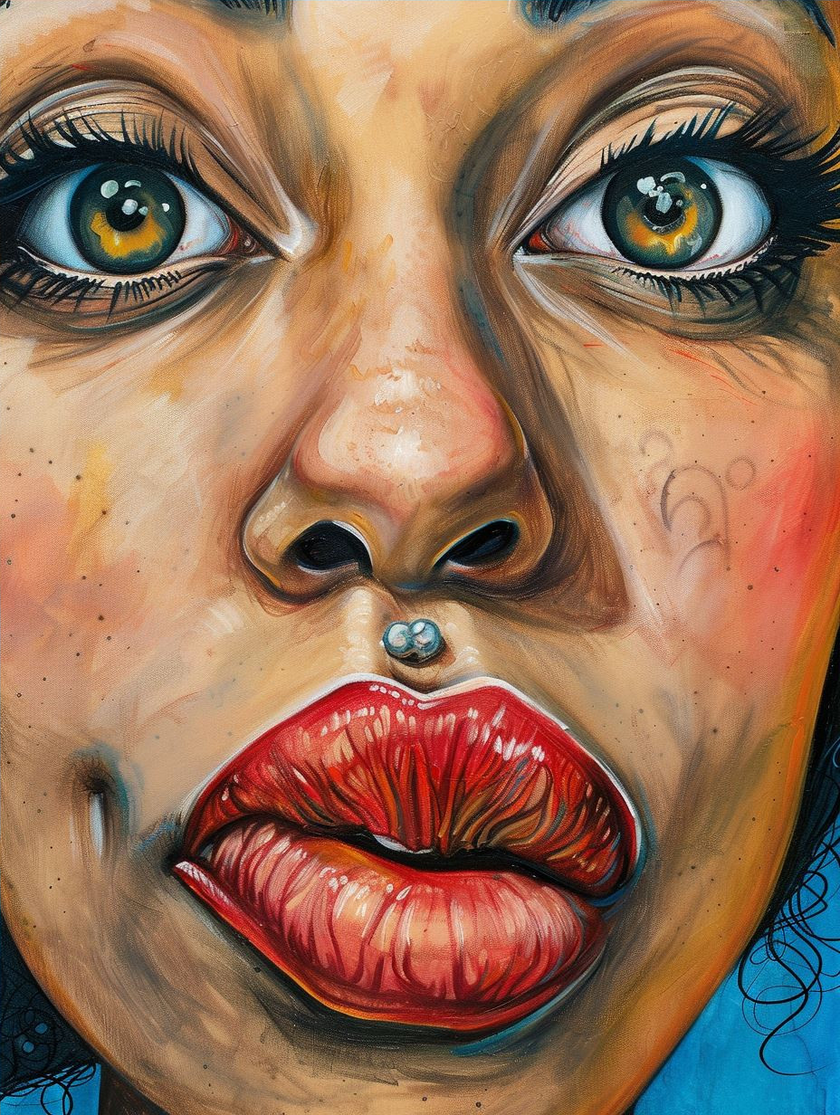 Vibrant Gaze Portrait - Image 4