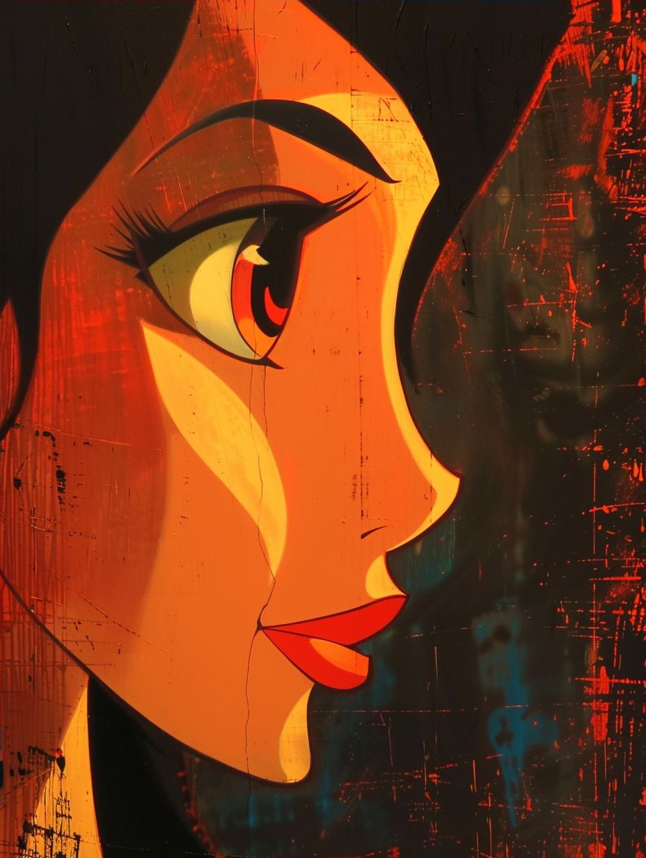 Vibrant Stylized Portrait Studies - Image 4
