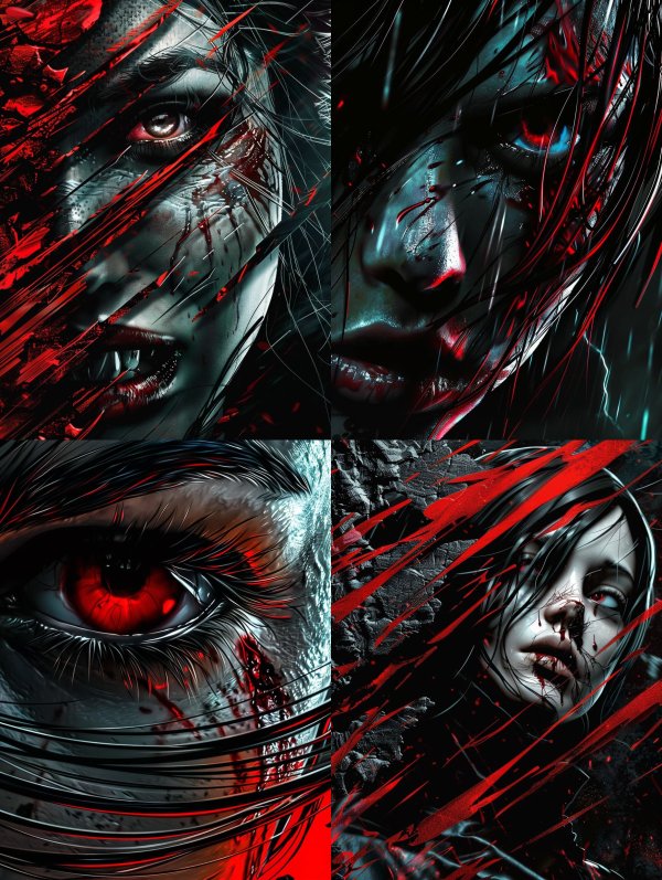 Crimson Shadows of Dark Horror
