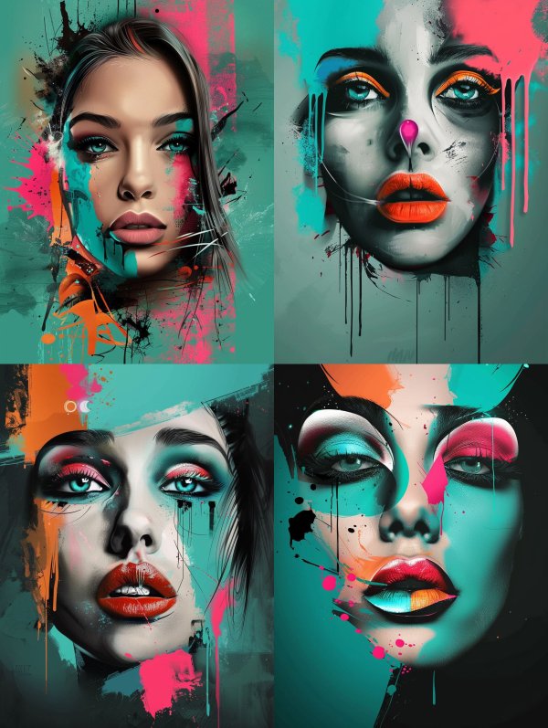 Chromatic Visions of Modern Femininity