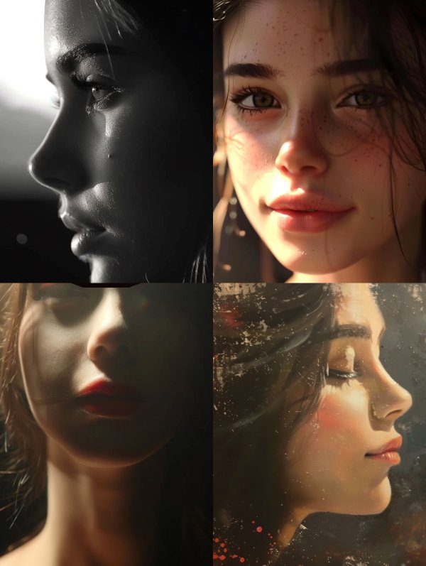 Dramatic Cinematic Portrait Lighting
