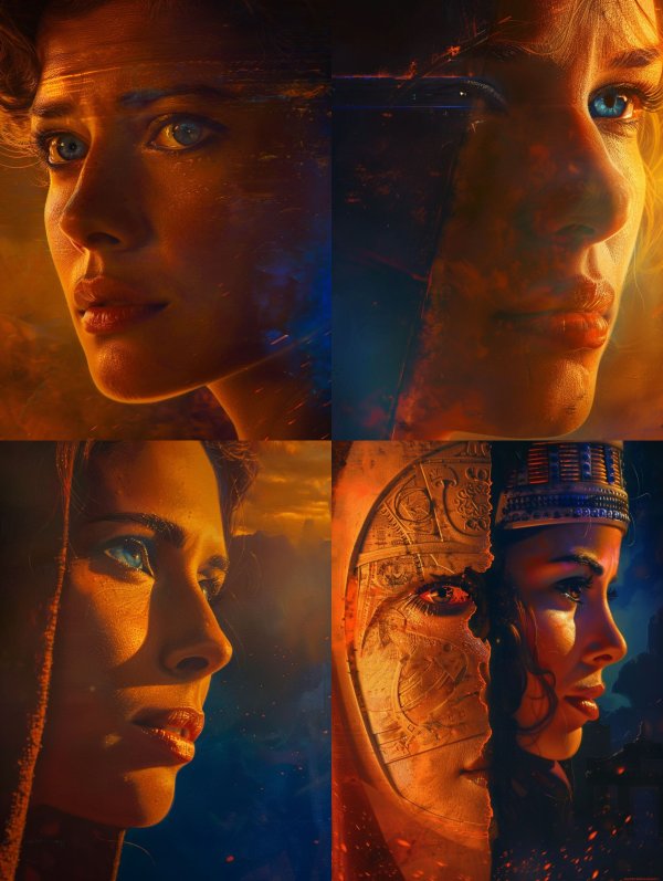 Mystic Gaze of Ancient Souls