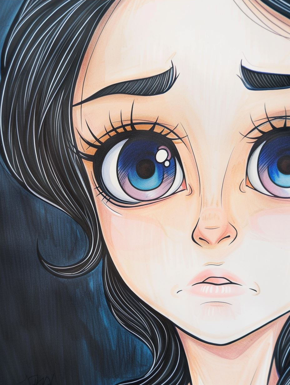 Expressive Anime Portrait Studies - Image 3