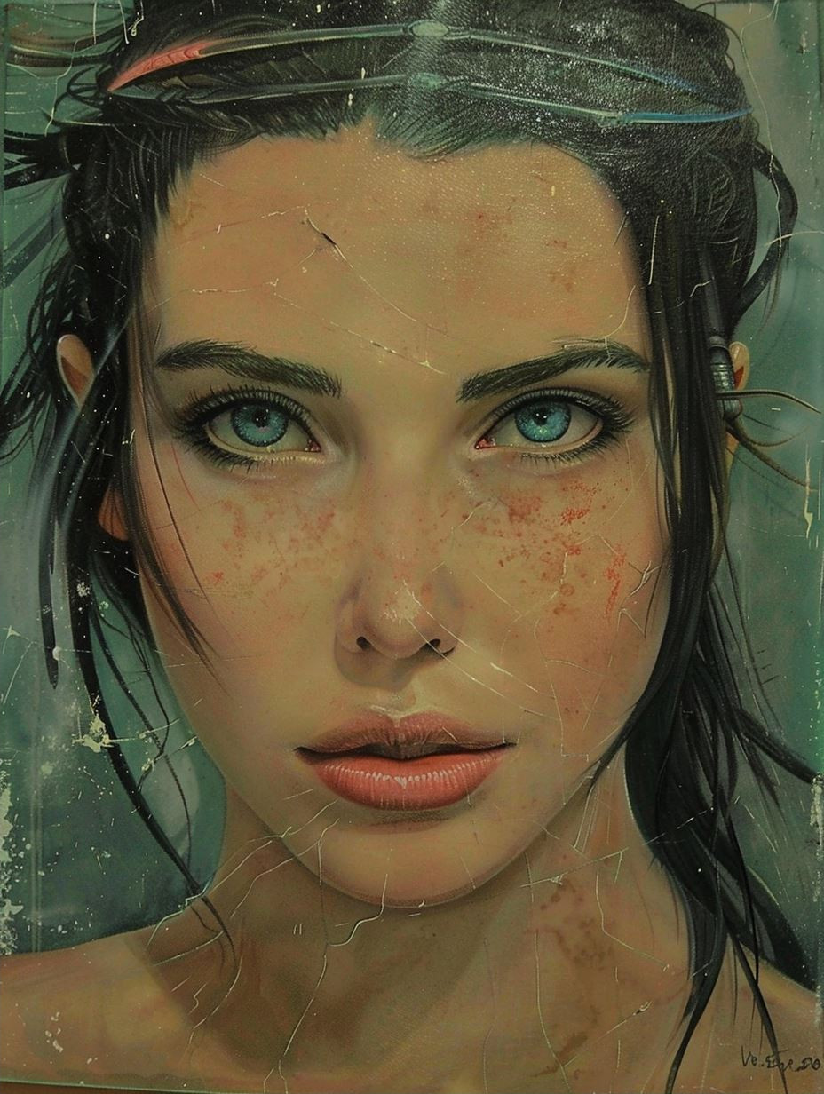 Cybernetic Evolution Portrait Study - Image 2