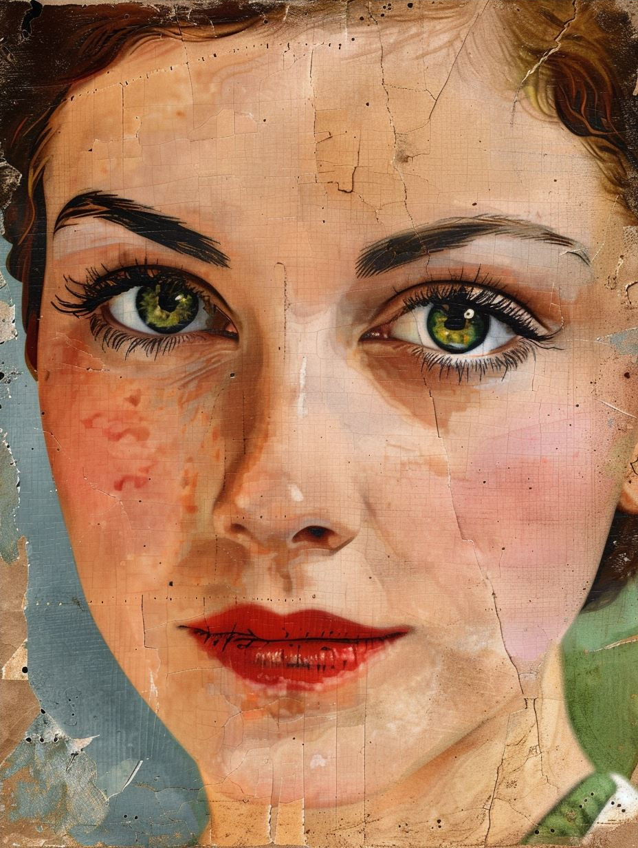 Vintage Oil Portrait Study - Image 4