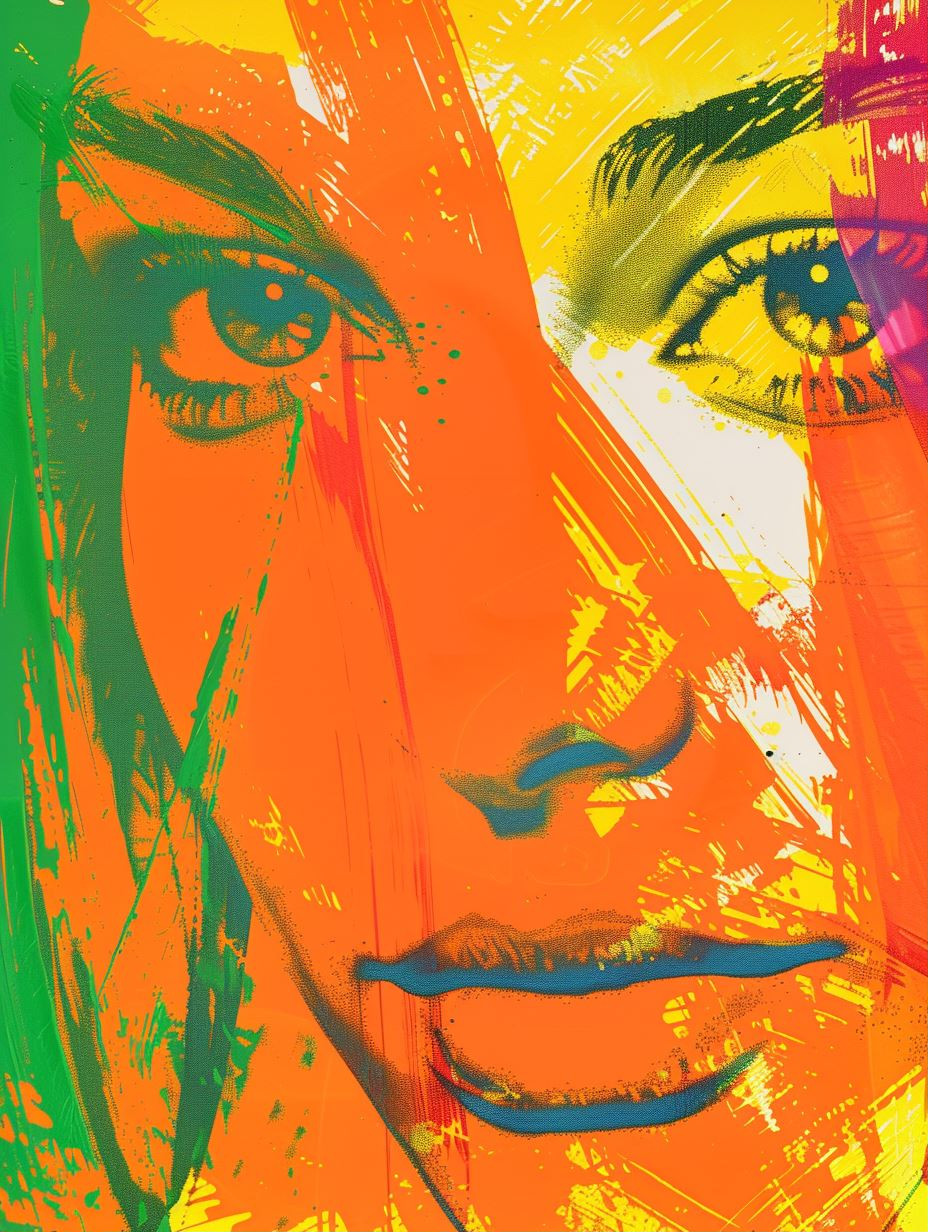 Vibrant Visions of a Modern Muse - Image 1