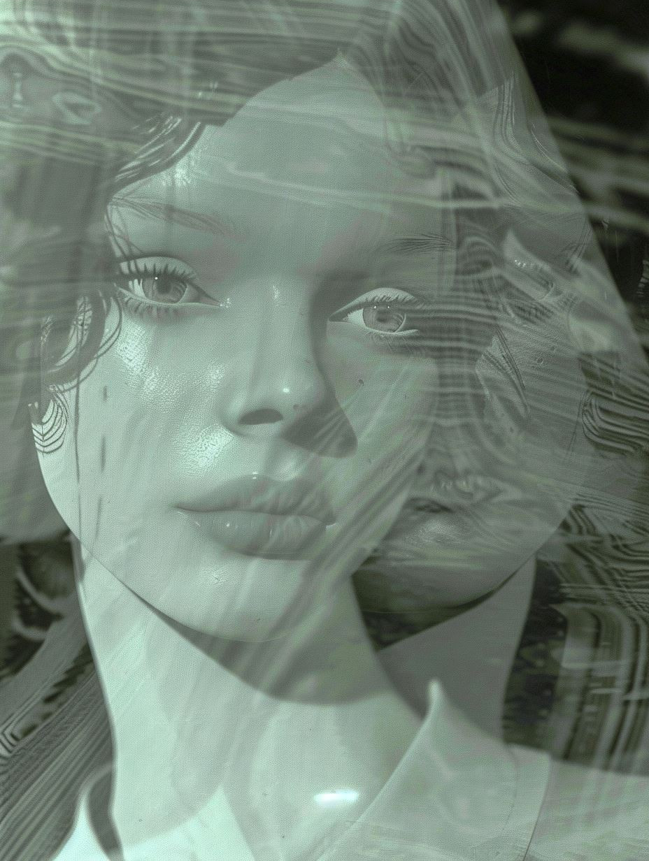 Ethereal Monochrome Digital Portraits - Image 3