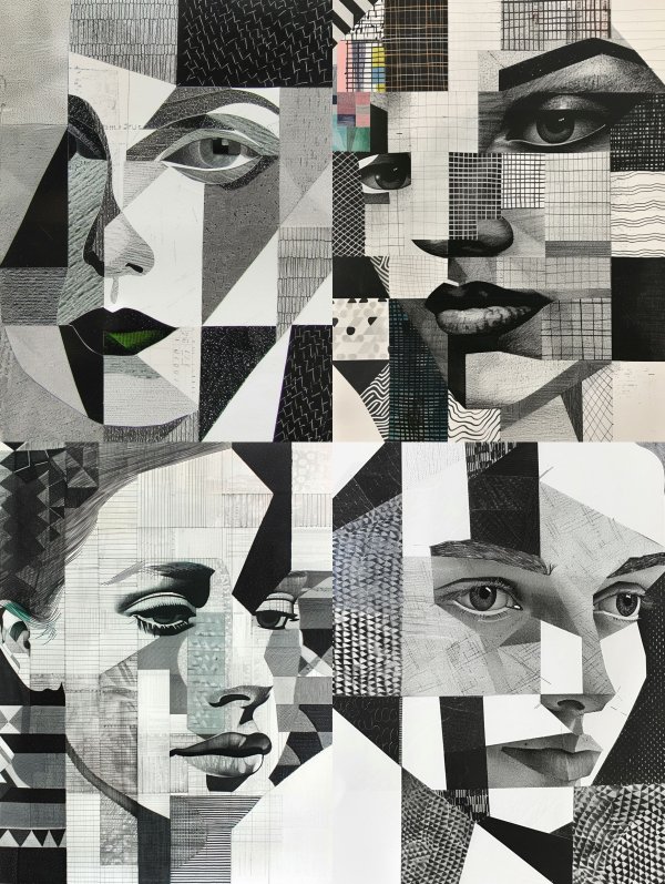 Fragmented Visions: A Cubist Study