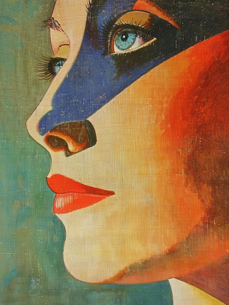 Ancient Stone Serenity Portrait - Image 3