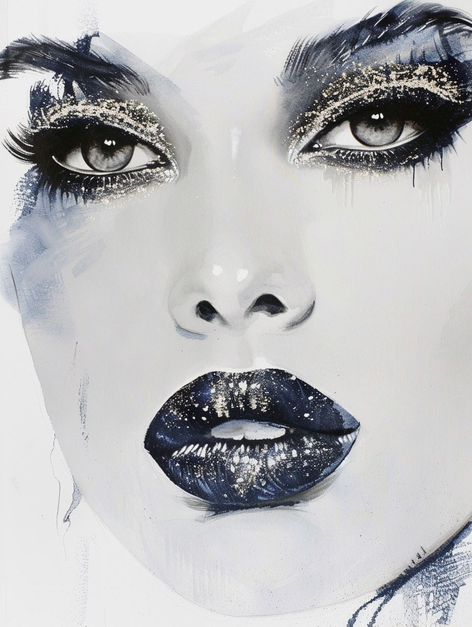 Ethereal Monochrome Portrait Studies - Image 2