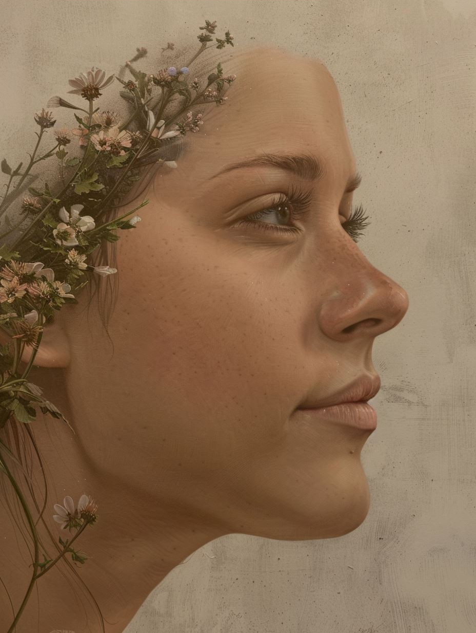 Ethereal Gazes in Soft Pastel - Image 3