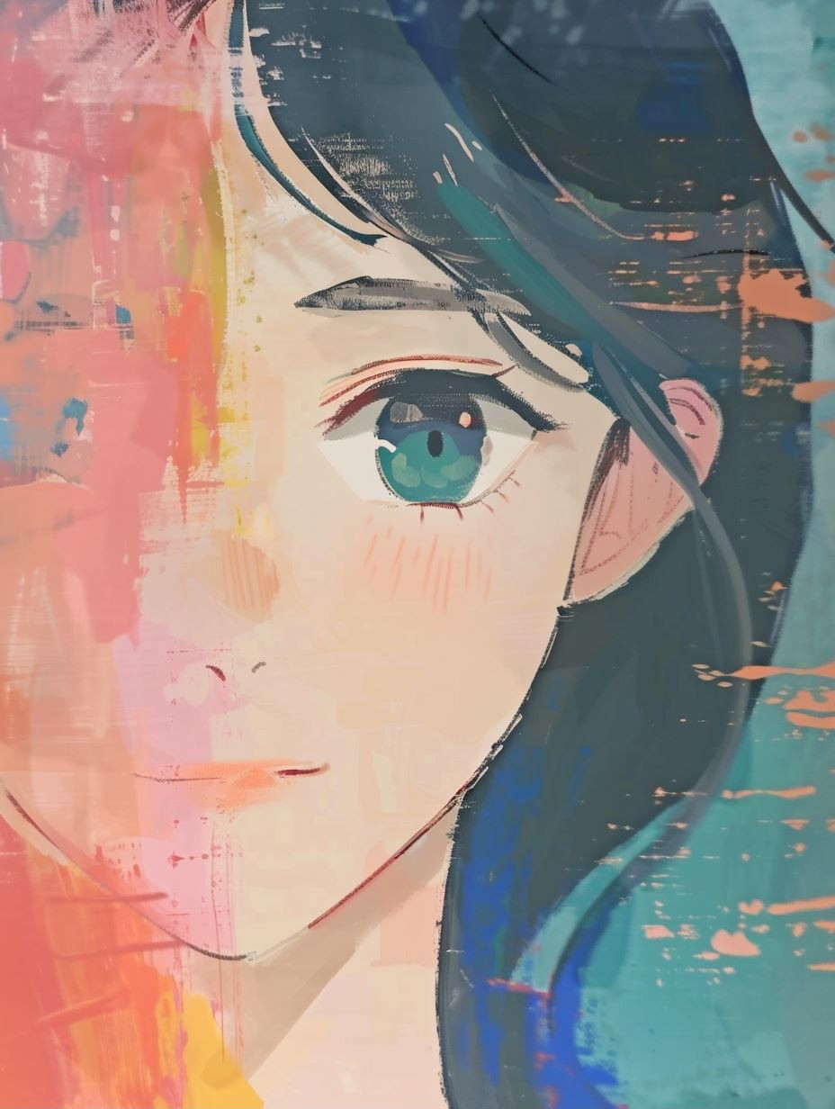 Ethereal Anime Portrait Collection - Image 1