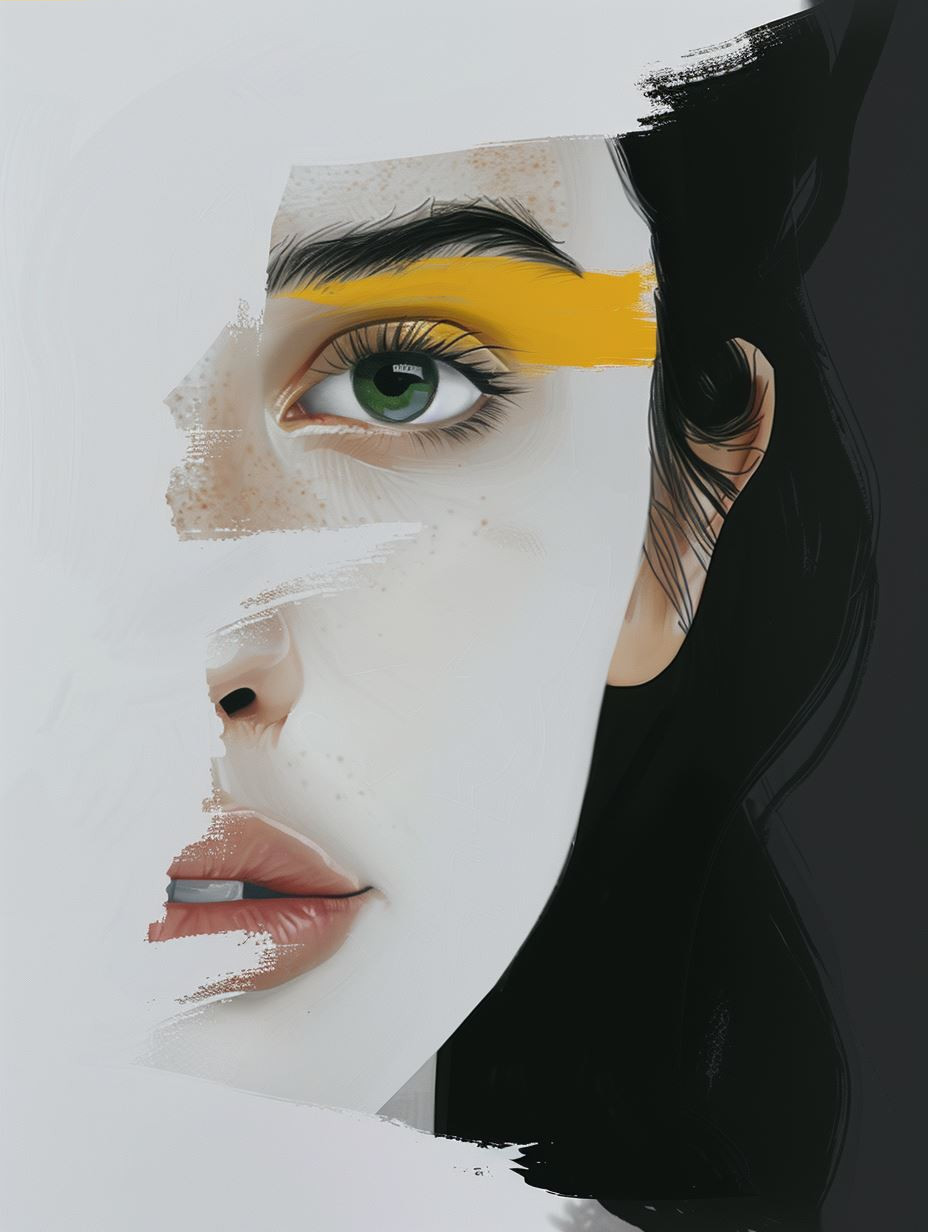 Minimalist Yellow Accent Portraits - Image 4