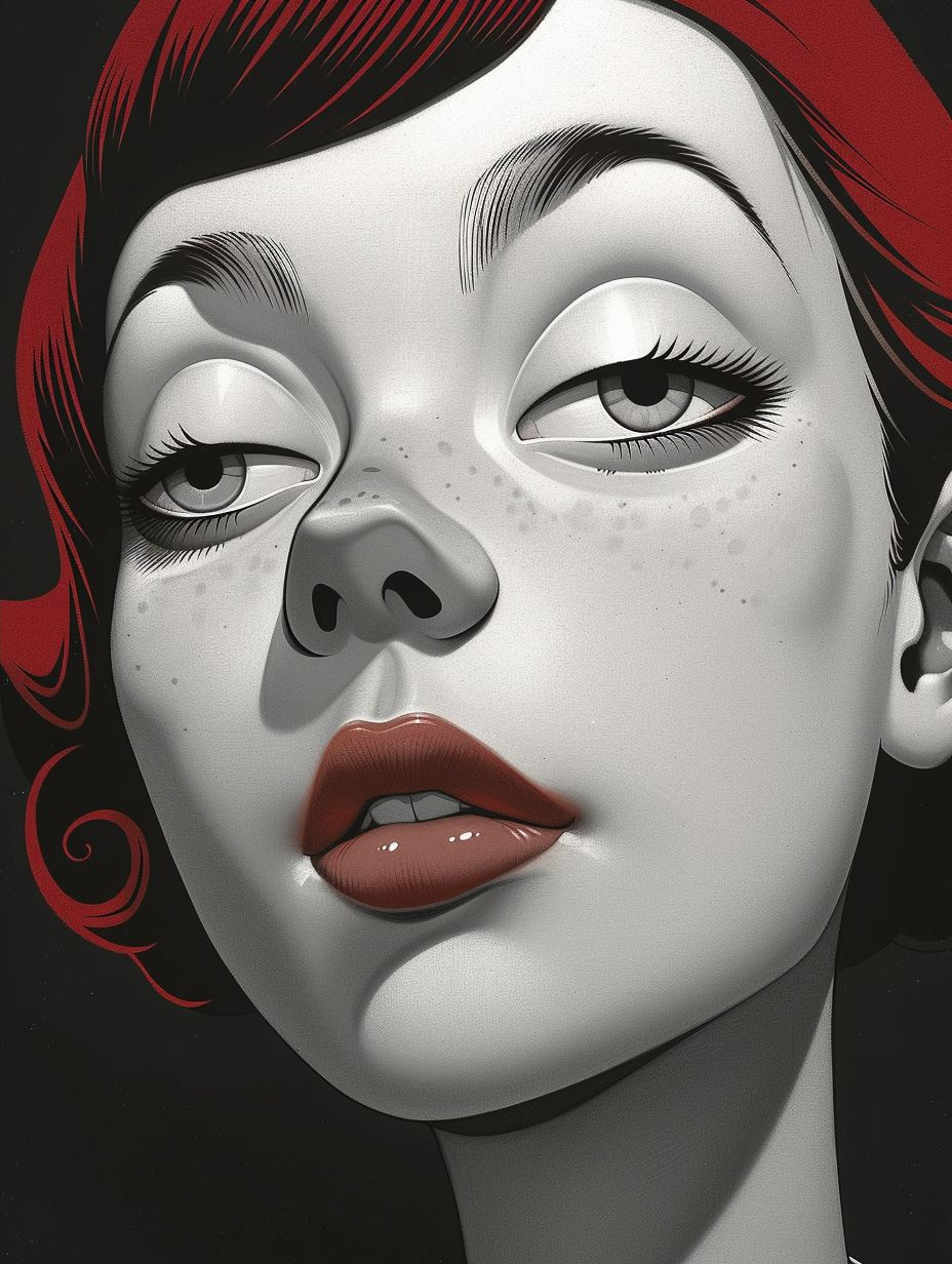 Vintage Noir Glamour Portraits - Image 2
