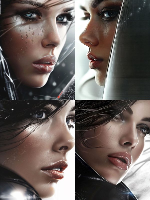 Cinematic Ethereal Portraiture Study