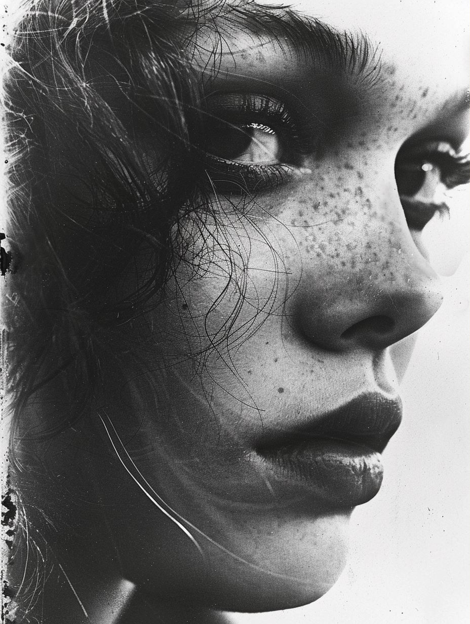 Noir Grain Portrait - Image 3