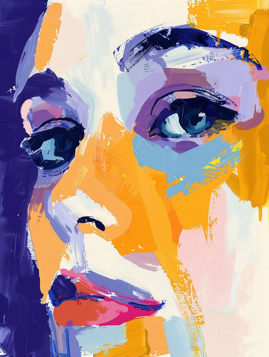 Vibrant Visions of a Woman - Image 1
