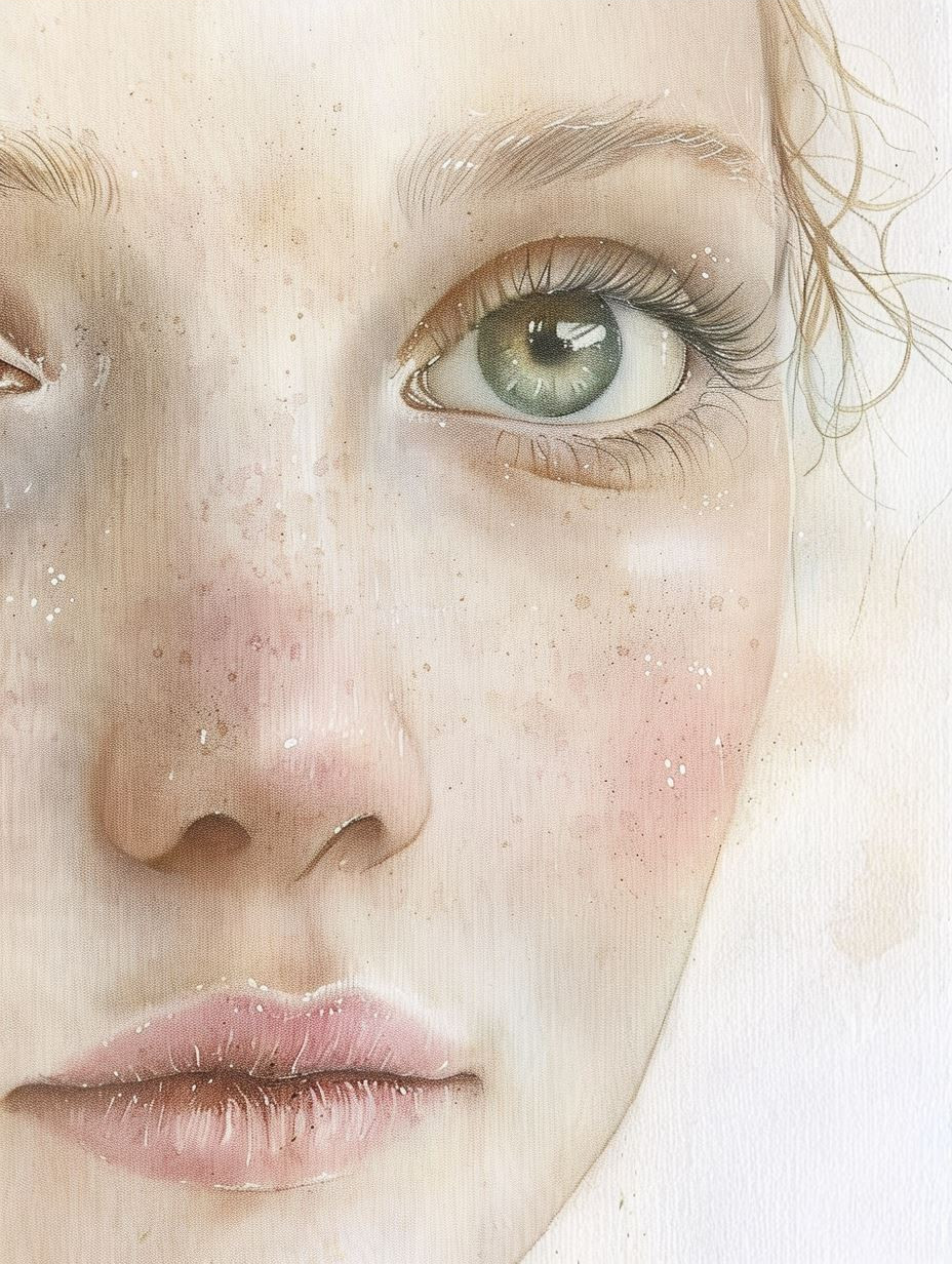 Ethereal Whispers of a Dreamy Gaze - Image 3