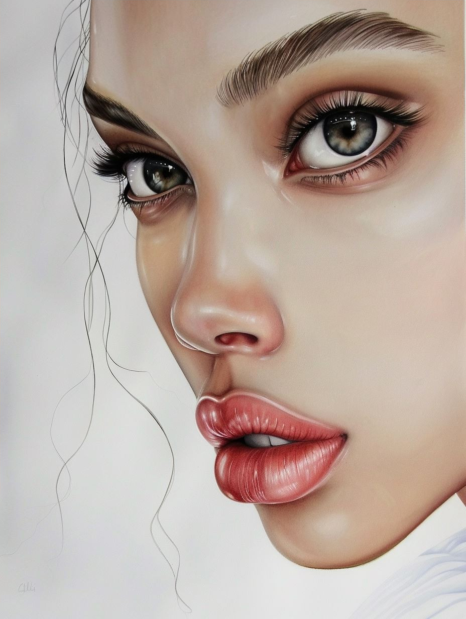 Ethereal Hyper-Realistic Portrait Studies - Image 4