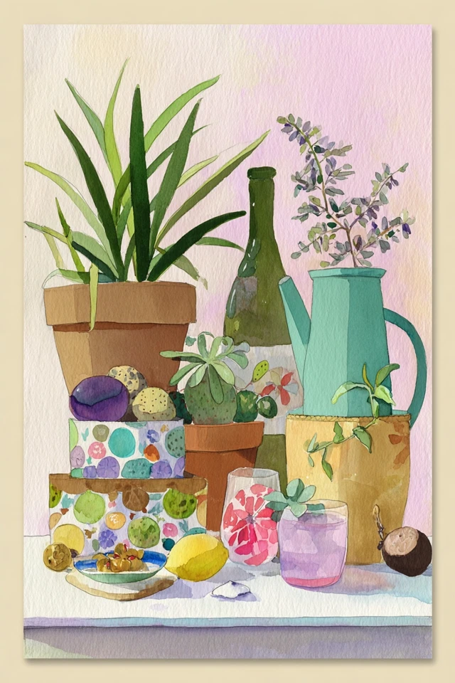 Floral Watercolor Muse - Image 3