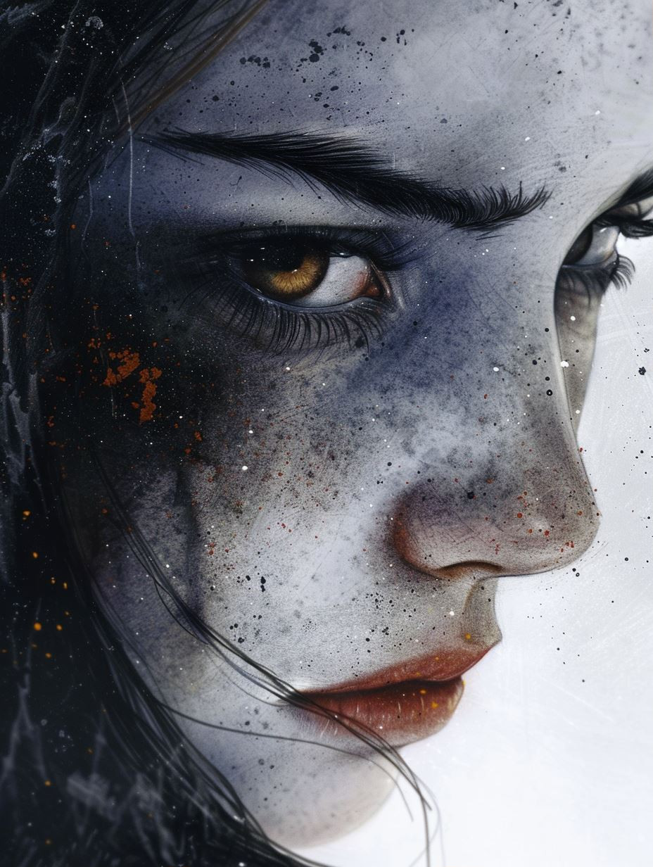 Ethereal Dust Portrait - Image 1
