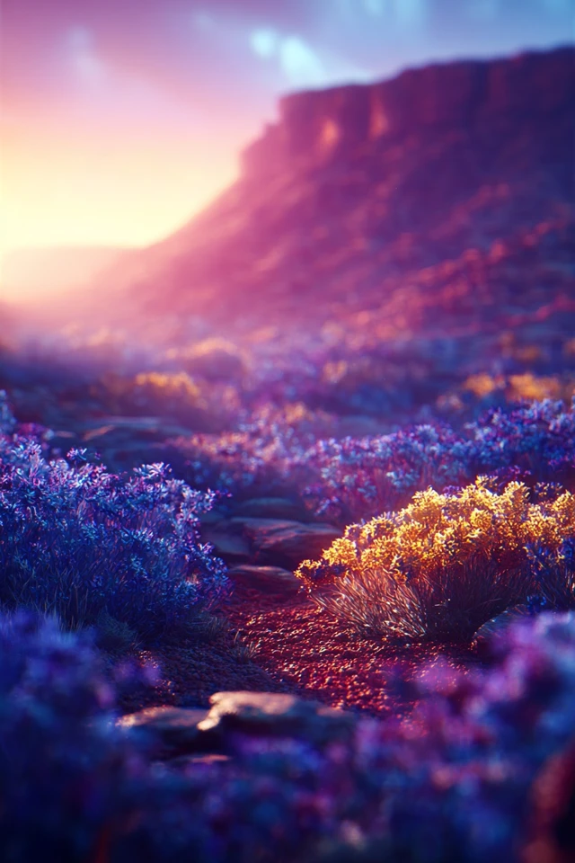 Neon Twilight Radiance - Image 2