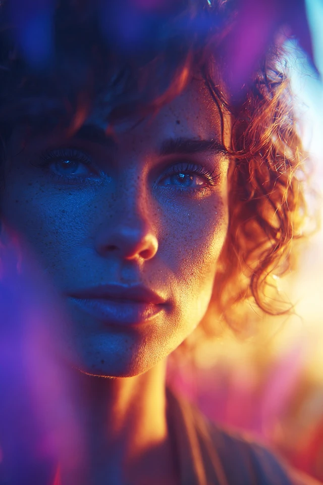 Neon Twilight Radiance - Image 1