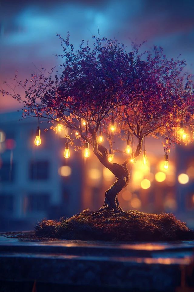 Neon Twilight Radiance - Image 5
