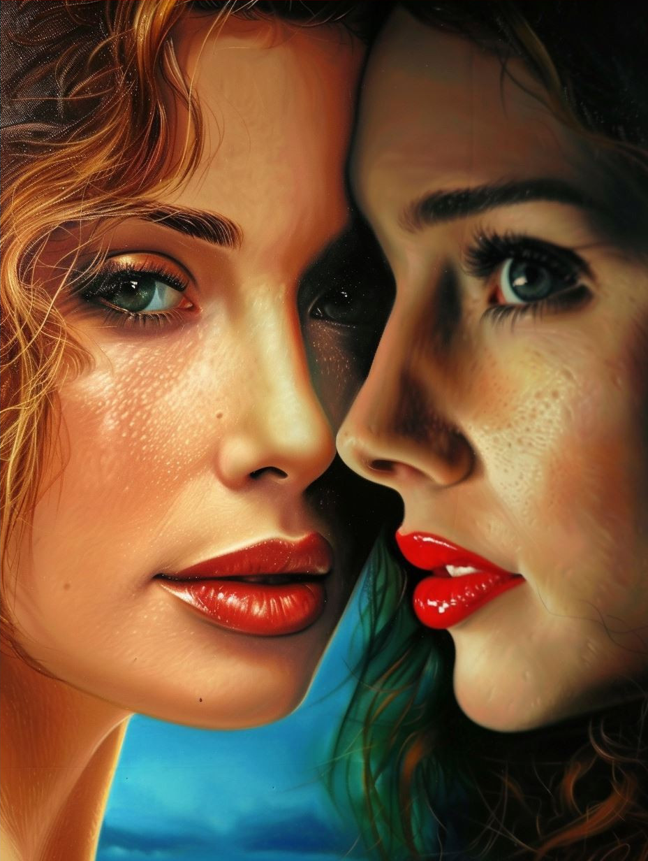Captivating Gazes: A Study of Digital Beauty - Image 4