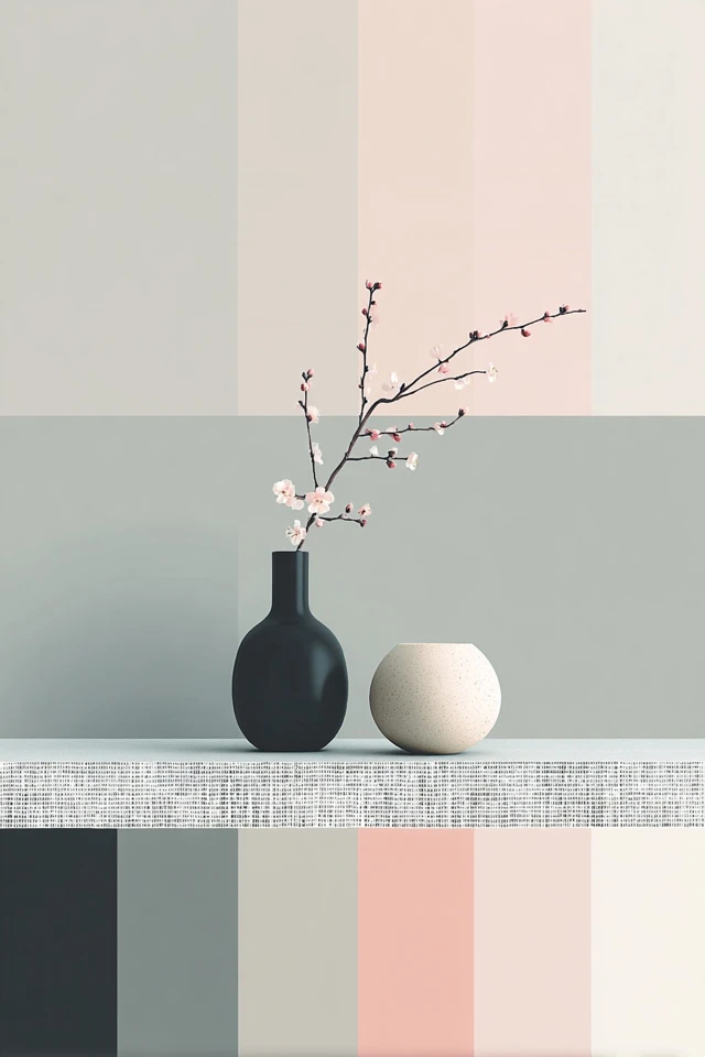 Geometric Pastel Portrait - Image 3