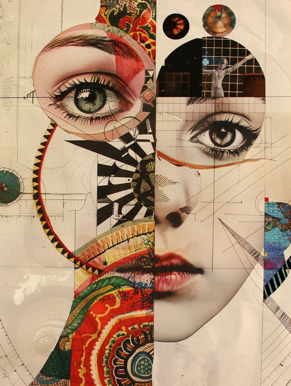 Fragmented Vision Collage - Image 3