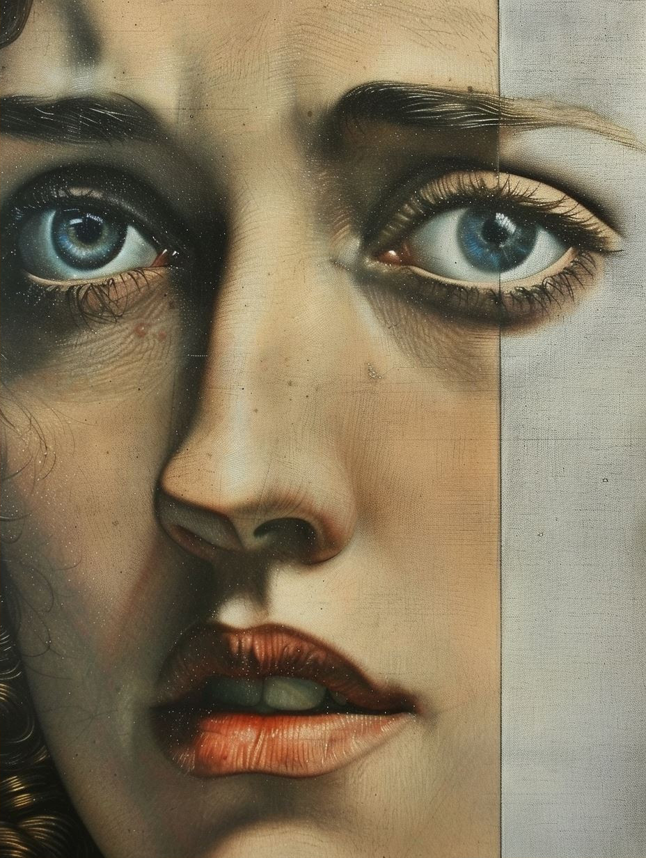 Ethereal Gaze of Ancient Grace - Image 2