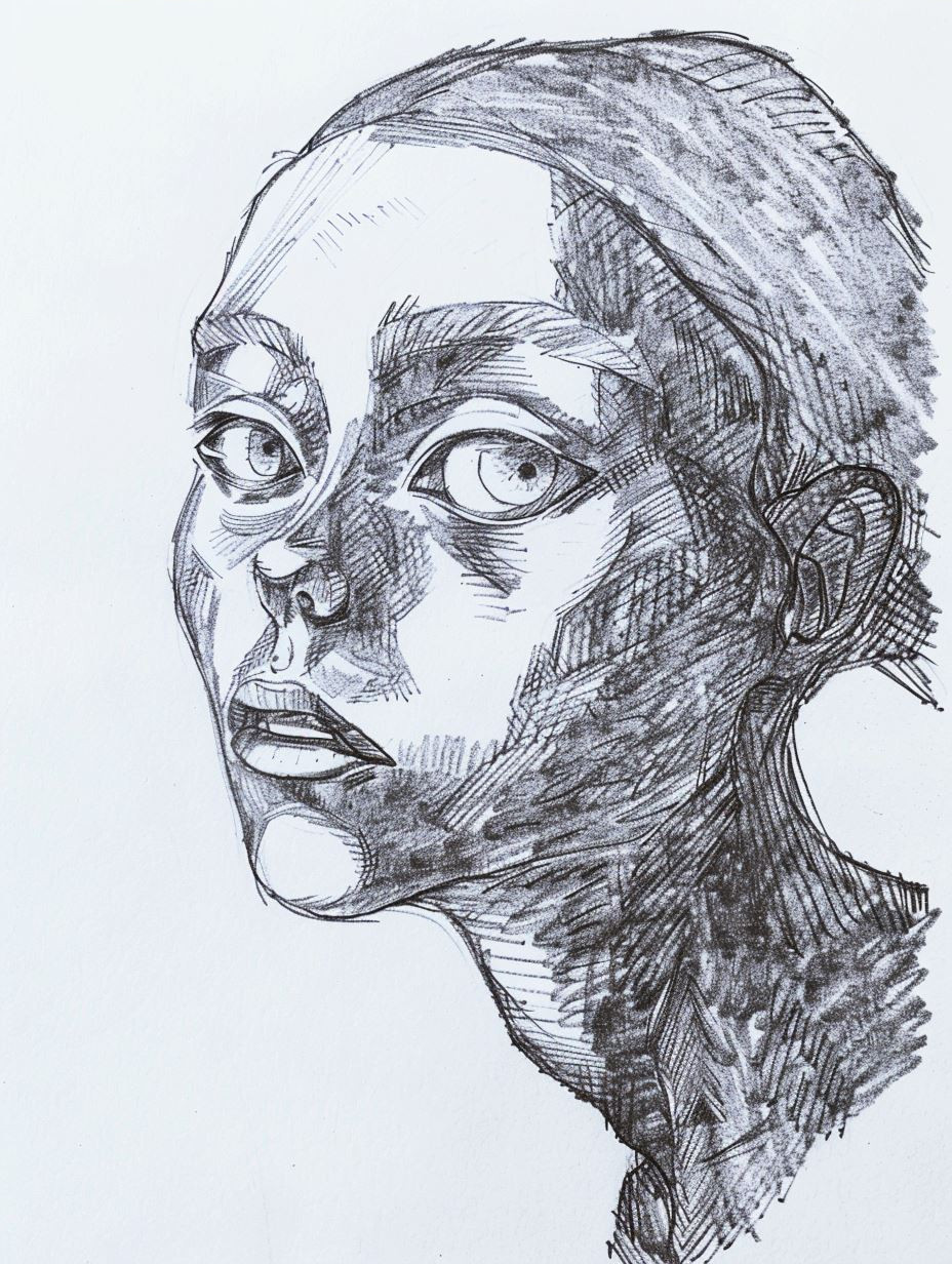 Ink Void Portrait - Image 4