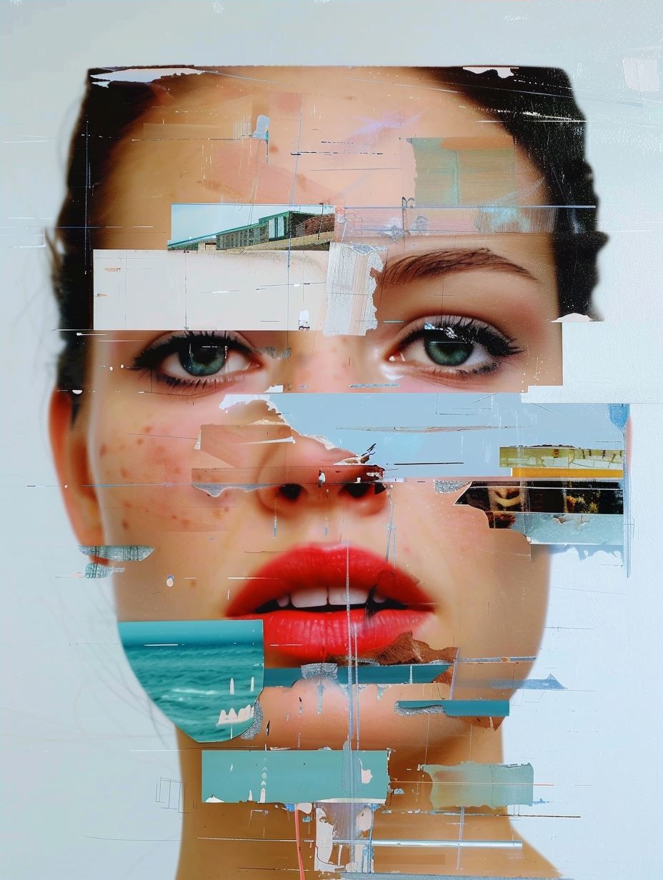 Digital Fracture Portrait - Image 4