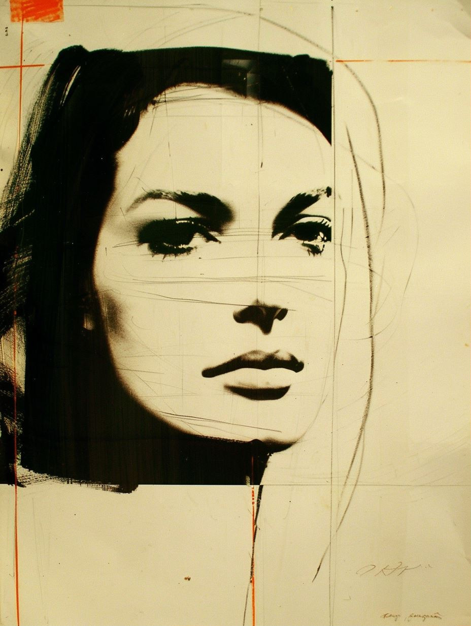 Abstract Portraits in Bold Contrast - Image 1