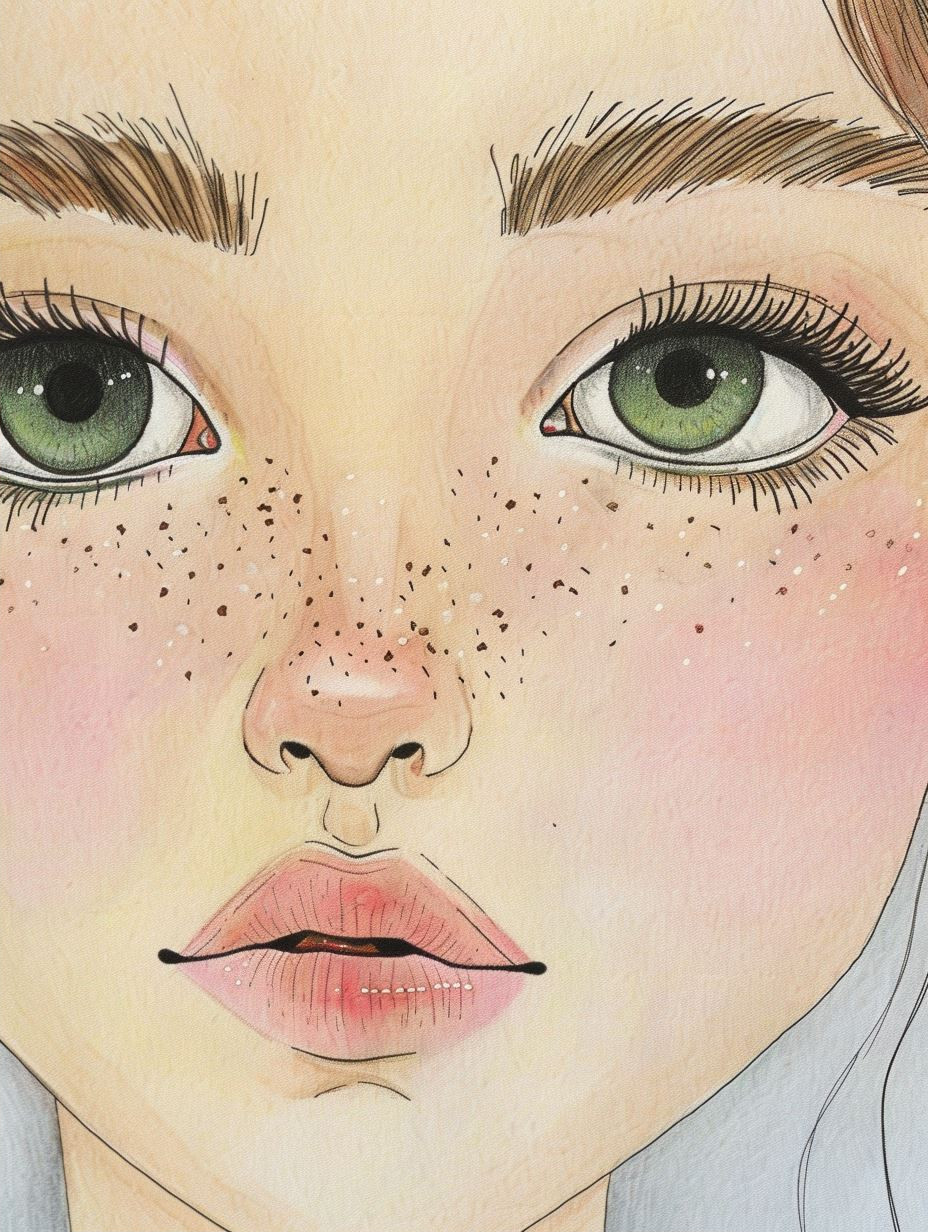Soft Ethereal Portrait Illustrations - Image 2