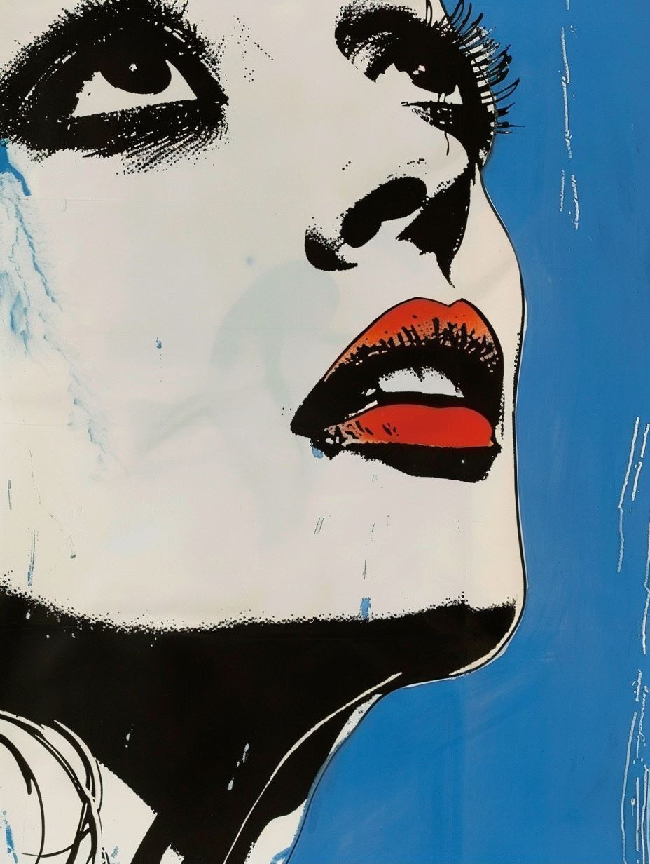 Noir Pop Art Glamour - Image 2