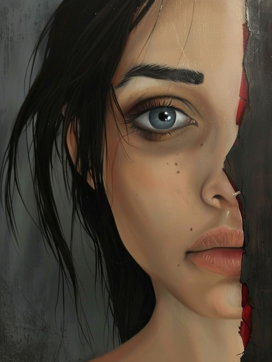 Hyper-Realistic Folded Paper Portrait - Image 3